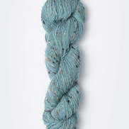 Blue Sky Fibers Woolstok Tweed Light Donegal Yarn Fingering Weight Neutral Flecks Ideal for Colorwork Cables Ribbing and Textured Knitting and Crochet Projects