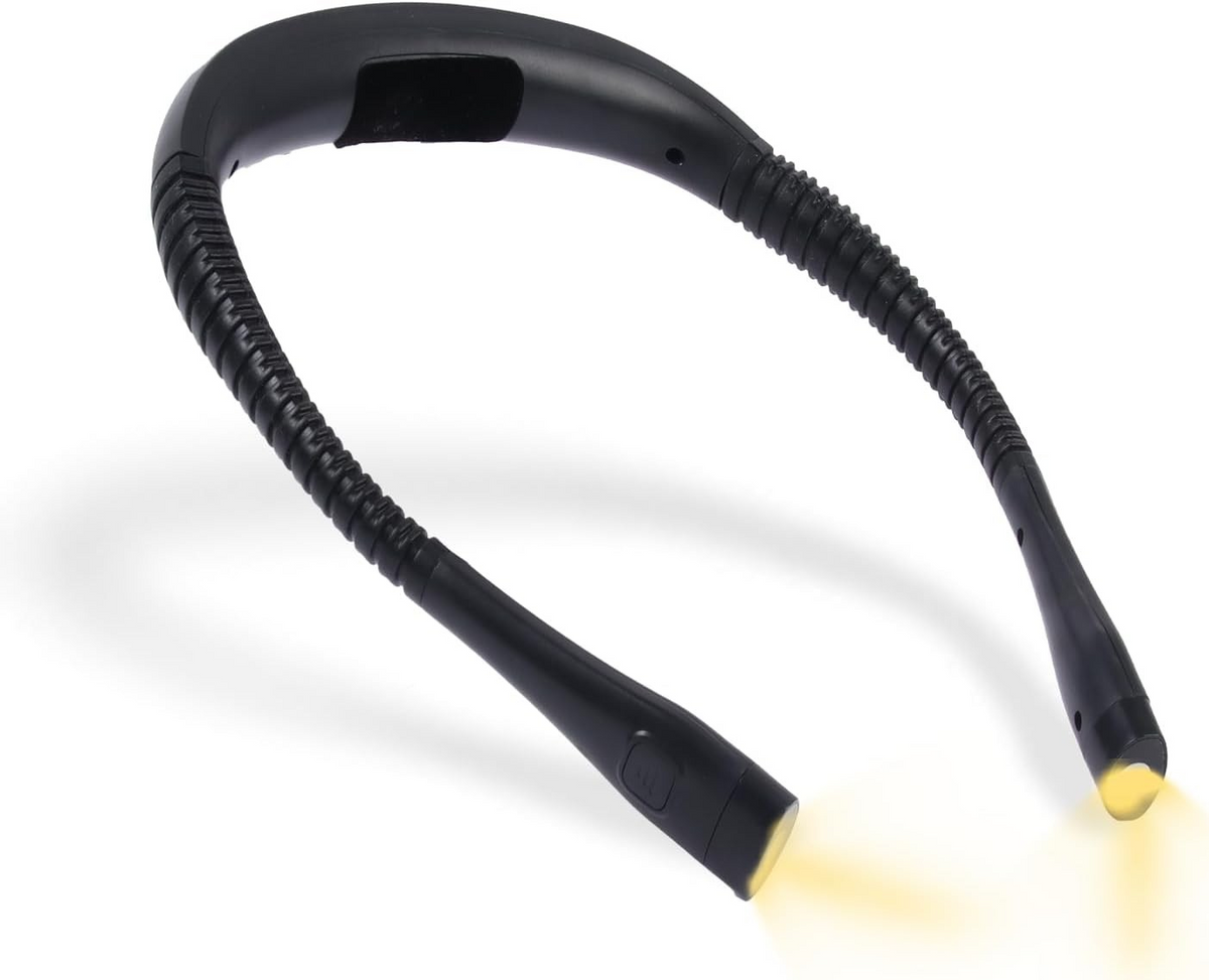Neck Light Knitting Crochet 3 color adjustable brightness rechargeable LED Lamp