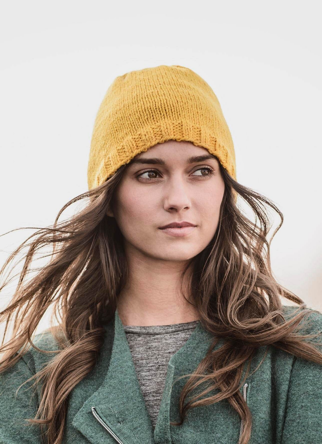 One Skein Knit Pattern 1 Day Project Quick Knit Worsted Woolstok Blue Sky Quality Yarn Hat Pattern Quick Fast Easy Knit Pattern Soft Wool Yarn Knitting Kit