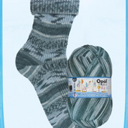 Sock Yarn Opal Wool and Nylon Yarn Sock Fingering Weight for Knitters and Crocheters Multicolor Wool Ideal for Family Holiday Gifts Soft Wool Memory Funny Fruits Crazy Waters Collections