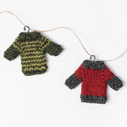 Christmas Yarn Red Green Holiday Cheer Woolstok Bundle Christmas Tree Knit Decor Ornament Garland Holiday Gift Craft Festive Handmade Present Wrapping Accents