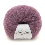 Baby Alpaca Silk Merino Wool Yak Blend Best Alternative for Mohair by Holst Garn Lucia Luxurious Lace Yarn Trendy Colors Replacement Mohair Comfort Colors Not Shed