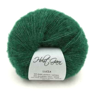Baby Alpaca Silk Merino Wool Yak Blend Best Alternative for Mohair by Holst Garn Lucia Luxurious Lace Yarn Trendy Colors Replacement Mohair Comfort Colors Not Shed
