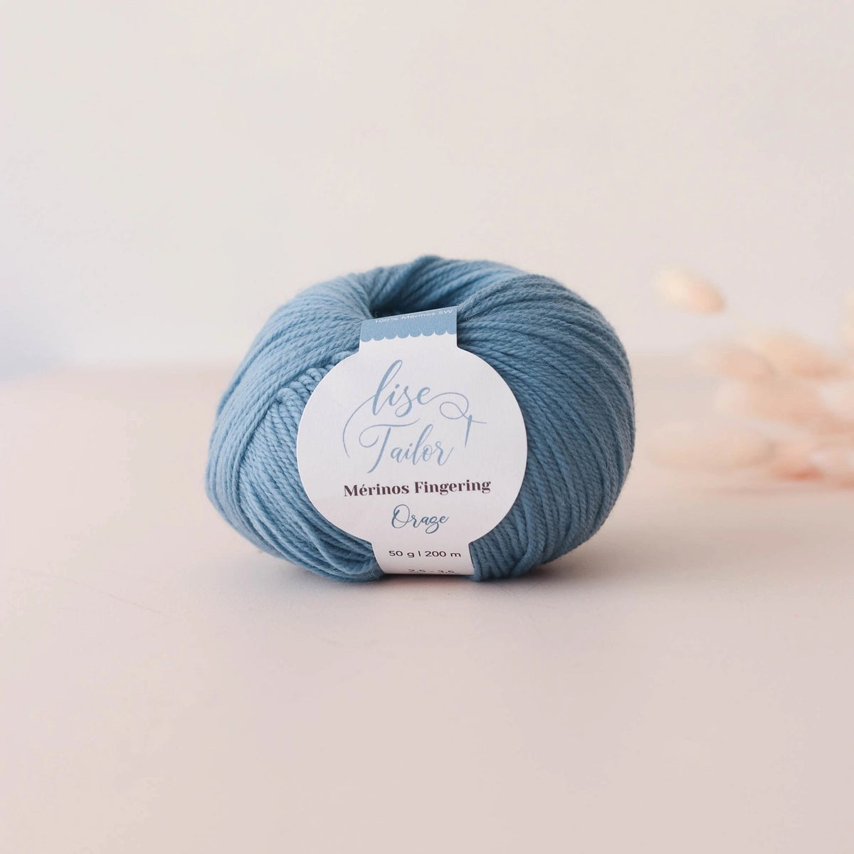 Merino Wool Fingering Yarn by Lise Tailor Autumn Color Knitting Soft Yarn Sensitive Skin Baby Sweater Shawls Hats Scarfs Cowls Mittens Superwash Merino Yarn Made in France