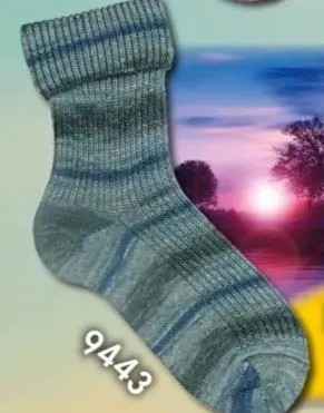 Opal Sock Yarn Collection Wool and Nylon Fingering Weight for Garments and Sock Knitting Selection Made in Germany Many Color Available