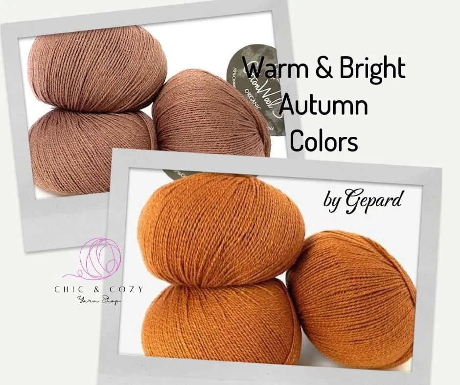 Cottonwool 3 Merino Wool & Organic Cotton by Gepard Super Soft Fingering Weight for Knitting Crochet Tops Cardigan and Baby Garments