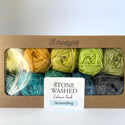 Scheepjes Color Pack Stone Washed Sport Yarn Set Gift Boxes Softfun Cotton Acrylic DK Schachenmayr Catania Baby Box Gift for Crochet Lover and Knitter Beginner Friendly and Holiday Gifting