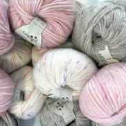 Puno by Gepard Garn Bulky Yarn Crochet Cardigan Sweater Knitting Wool Blanket Girly Pink Yarn Wool Baby Alpaca Merino Wool Recycled Wool