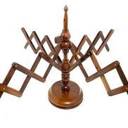 Table Umbrella Swift Artisan Craft High Quality Handmade Table Swift Yarn Winding Solid Wood Handcrafted Indian Swif Maker Knitter Crocheter