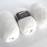 Solid Color Sock Yarn 100gram for Full Sock or Contrast Heel Toe Cuff Leg Gusset Uni Color Aktiv Yarn Fingering White Accent Yarn Complement