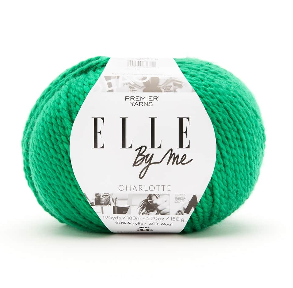 Bulky Yarn Wool Blend Acrylic Perfect for Crochet Blankets Baby Clothes Knitted Hats ELLE by Me Charlotte Premier Beginner Friendly 125g Multicolor 150g Solid