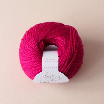 Merino Wool Fingering Yarn by Lise Tailor Autumn Color Knitting Soft Yarn Sensitive Skin Baby Sweater Shawls Hats Scarfs Cowls Mittens Superwash Merino Yarn Made in France
