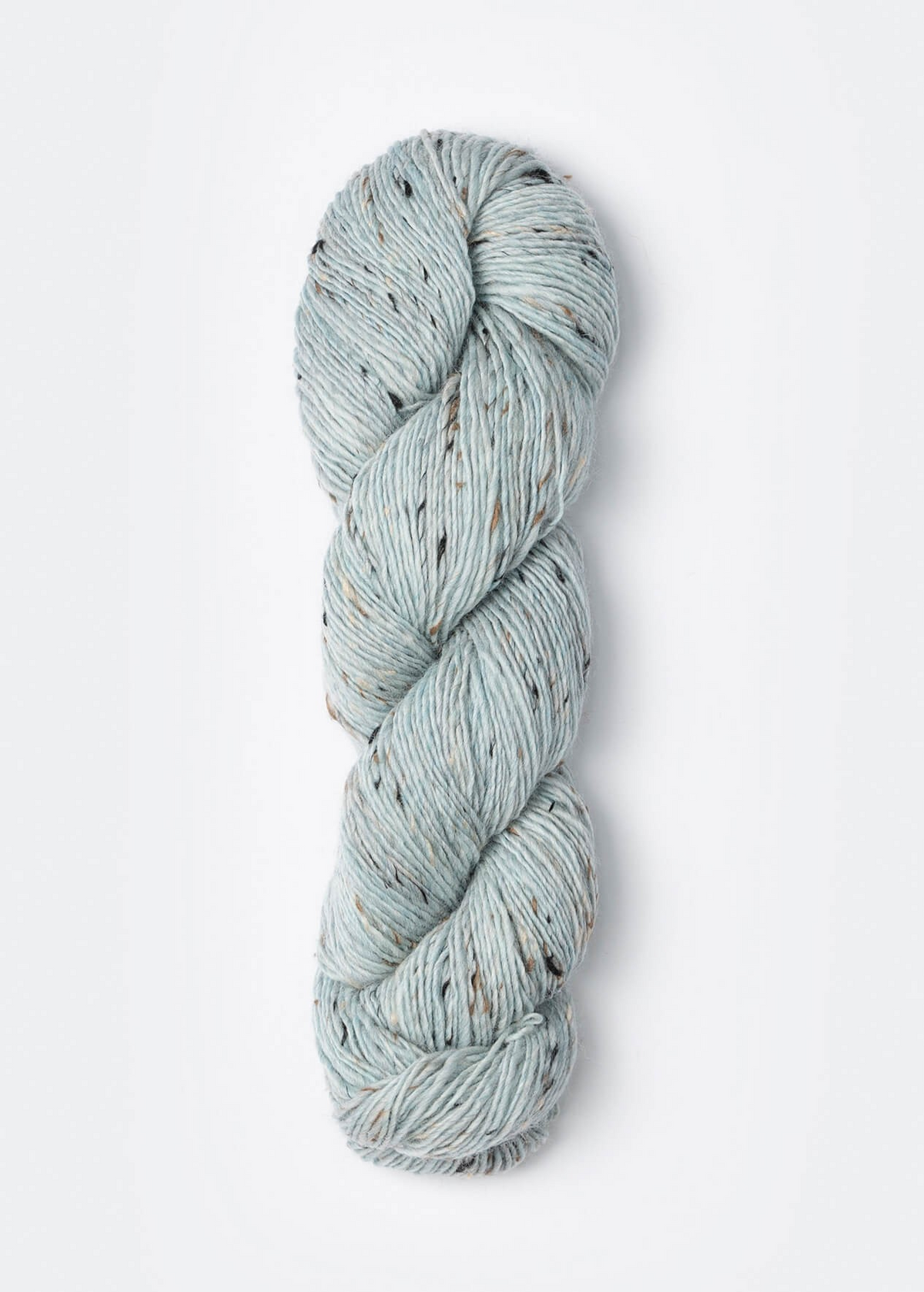 Blue Sky Fibers Woolstok Tweed Light Donegal Yarn Fingering Weight Neutral Flecks Ideal for Colorwork Cables Ribbing and Textured Knitting and Crochet Projects