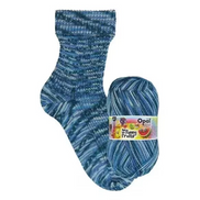 Sock Yarn Opal Wool and Nylon Yarn Sock Fingering Weight for Knitters and Crocheters Multicolor Wool Ideal for Family Holiday Gifts Soft Wool Memory Funny Fruits Crazy Waters Collections