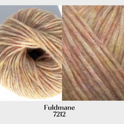 Snefnug Watercolors by CaMaRose Yarn Soft Natural Fiber Blend Lightweight Worsted Yarn Beautiful Mélange Multicolor Yarn for Knitting Sweaters and Cardigans Alpaca Organic Cotton Merino Wool