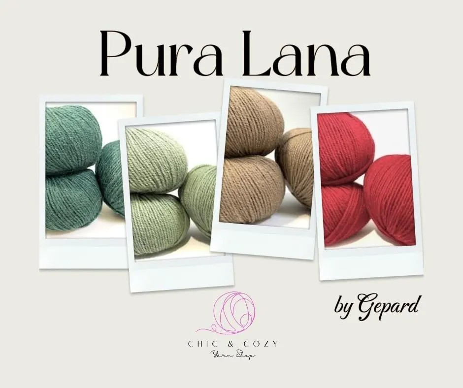 Merino Wool and Alpaca Pura Lana by Gepard DK Weight Fine Merino Quality Soft Yarn Great Gift for Sweaters Cardigans Hats Mittens Scarf
