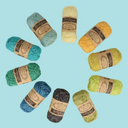 Scheepjes Color Pack Stone Washed Sport Yarn Set Gift Boxes Softfun Cotton Acrylic DK Schachenmayr Catania Baby Box Gift for Crochet Lover and Knitter Beginner Friendly and Holiday Gifting