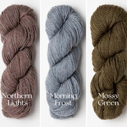 Blue Sky Fibers Woolstok Worsted Yarn 50g 100% Fine Highland Wool Soft Peruvian Wool Yarn with beautiful stitch definition Perfect for sweaters hats scarves colorwork and more