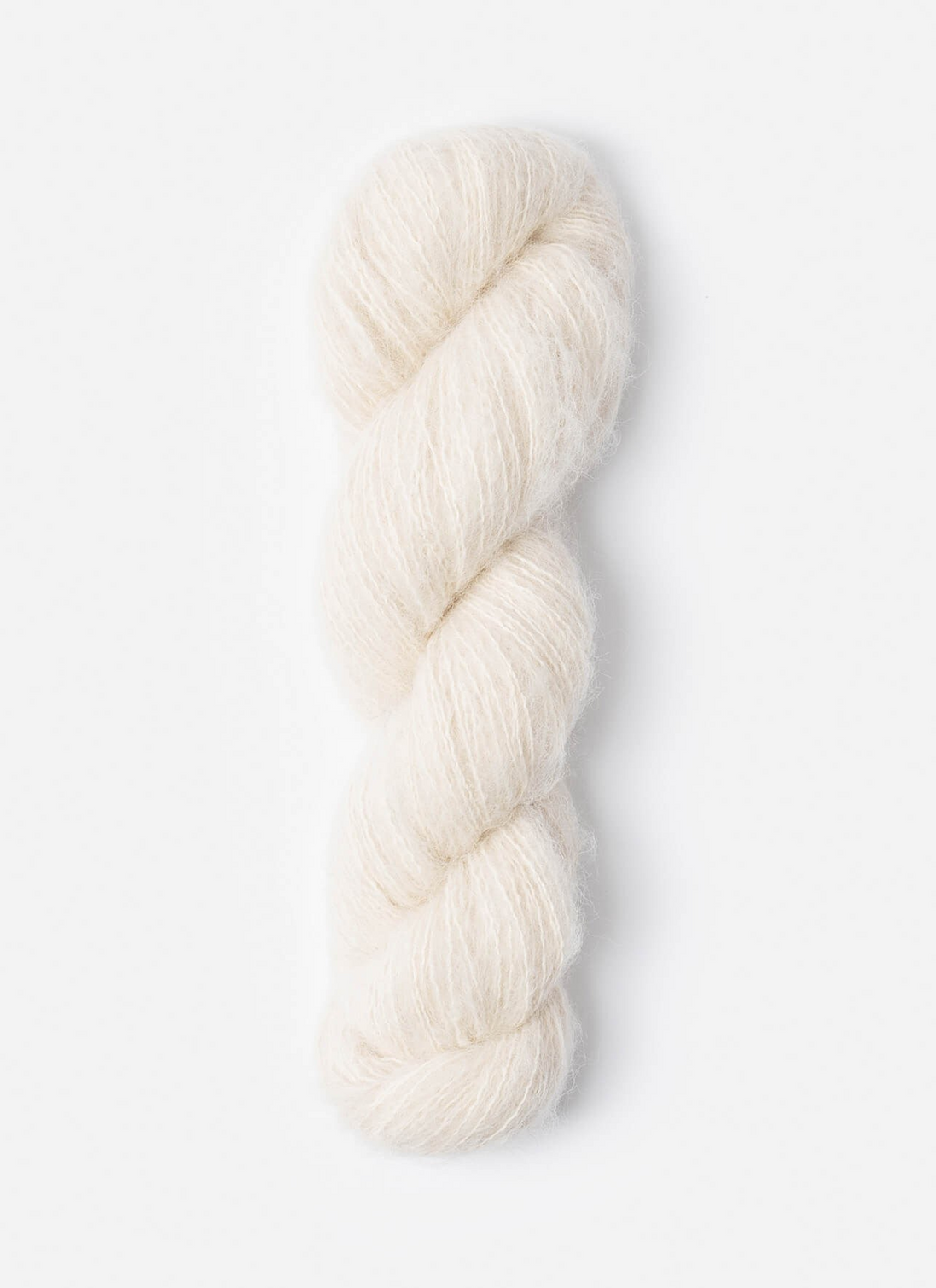 Suri Alpaca Yarn Brushed Suri Alpaca Hand Dyed Alternative Mohair Substitute Blue Sky Prairie Lace Bulky Gift Idea Knit Crochet Yarn 50g