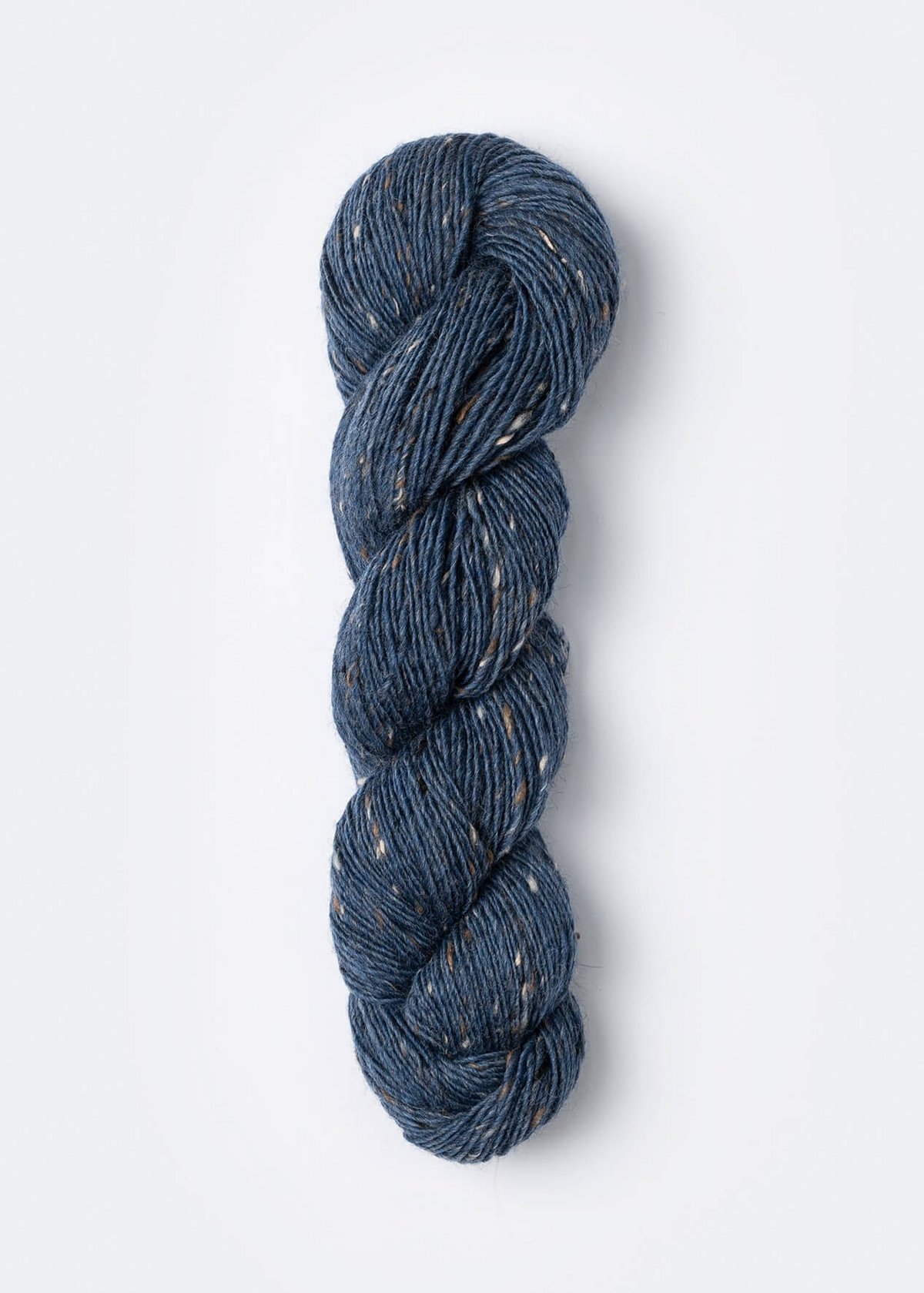 Blue Sky Fibers Woolstok Tweed Light Donegal Yarn Fingering Weight Neutral Flecks Ideal for Colorwork Cables Ribbing and Textured Knitting and Crochet Projects