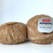 Fluff Yarn Quality Wool Knitting Crochet DK Worsted Bulky Solid Colors and Bicolor Effect Yarn Light Fun Sweater Posh Casual Cardigan Gift Knit Project Crochet Garment Zucchero Filato by Adriafil