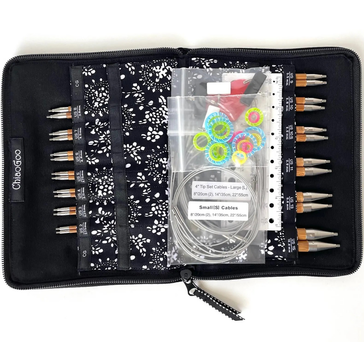 Bamboo Knitting Needle Chiaogoo SPIN 4