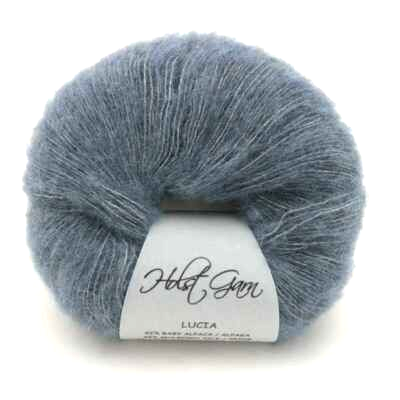 Baby Alpaca Silk Merino Wool Yak Blend Best Alternative for Mohair by Holst Garn Lucia Luxurious Lace Yarn Trendy Colors Replacement Mohair Comfort Colors Not Shed