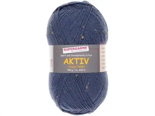 Tweed Yarn Fingering Light Wool Speckle Tweed Sock Yarn Aktiv Sweater Sock Shawl Glove Hat Scarf Garment Baby Blanket Great for Sock Knitting