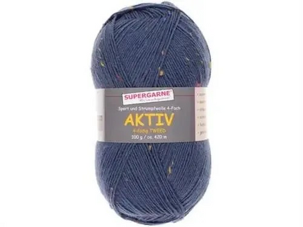 Tweed Yarn Fingering Light Wool Speckle Tweed Sock Yarn Aktiv Sweater Sock Shawl Glove Hat Scarf Garment Baby Blanket Great for Sock Knitting