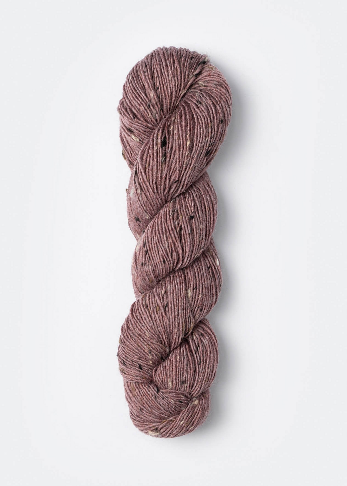 Blue Sky Fibers Woolstok Tweed Light Donegal Yarn Fingering Weight Neutral Flecks Ideal for Colorwork Cables Ribbing and Textured Knitting and Crochet Projects