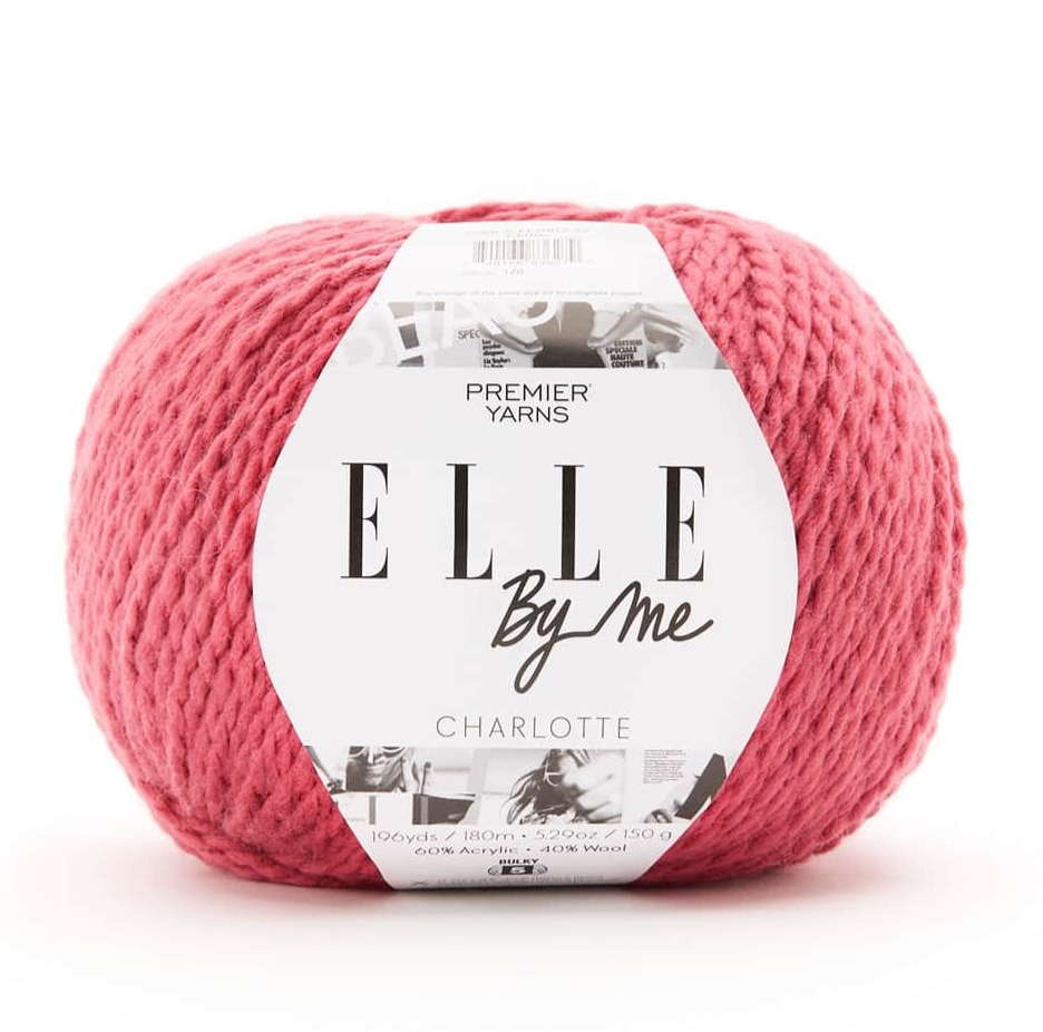 Bulky Yarn Wool Blend Acrylic Perfect for Crochet Blankets Baby Clothes Knitted Hats ELLE by Me Charlotte Premier Beginner Friendly 125g Multicolor 150g Solid