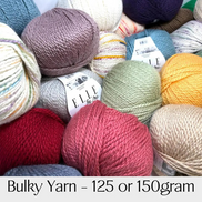 Bulky Yarn Wool Blend Acrylic Perfect for Crochet Blankets Baby Clothes Knitted Hats ELLE by Me Charlotte Premier Beginner Friendly 125g Multicolor 150g Solid