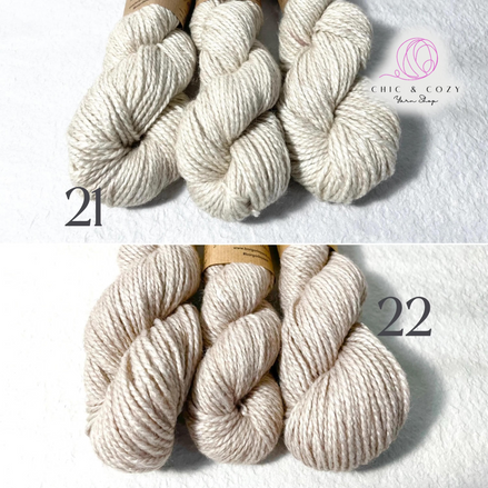 Wool Blend Yarn DK Worsted Weight Wool Bamboo Camel Yarn for Knitting and Crochet Soft Yarn in White Pink Blue Beige Lilac Green Brown and Cream for Sweaters Cardigan Shrugs Sleepovers